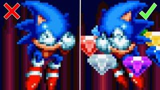 Emerald Circle Transformation Animations ~ Sonic Mania Plus modifications