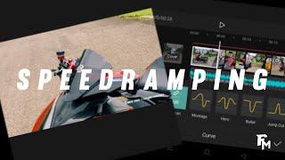 Tutorial Memperlambat dan Mempercepat Video Cinematic Motor - SPEED RAMPING Capcut