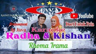 Karaoke Radha & Kishan - Rhoma Irama & Elvy Sukaesih || Duet untuk Pria - Karaoke Dangdut