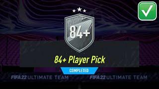 84+ PLAYER PICK SBC SOLUTION *NEW* - FIFA 22 84+ PLAYER PICK SBC