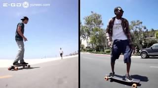 Yuneec E-GO Electric Skateboard California Beach Cruise 4 HD