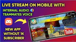 Live Stream on Youtube on Phone Without 1000 Subscribers ||  Omlet Arcade Live Stream app