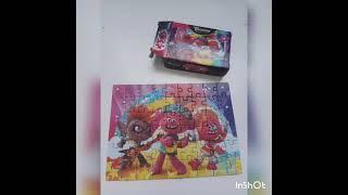 Собираем набор пазлов 5 в 1  "Trolli-2" (DreamWorks) от STEP PUZZLE