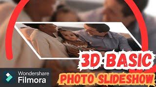 3D Simple Basic Photo Slideshow—Filmora Slideshow—Filmora 14