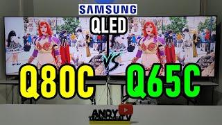 Samsung Q80C vs Q65C: Smart TVs 4K QLED / ¿Cuál deberías comprar?