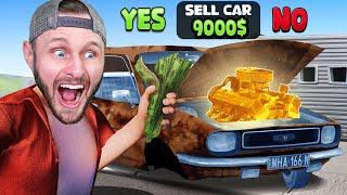 Selling Used Cars For Profit in Car Simulator