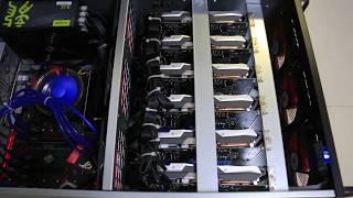 Nvidia P106-100 Ethereum GPU Miner Performance Test