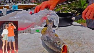 Speckled Trout Saltwater Fishing In South Padre With My Girlfriend! (Catch Clean Cook)!!
