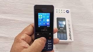 New Jio Phone Bharat V2 4G  Language Change Setting ! Default English Language