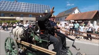 Festumzug zur 1200 Jahrfeier in Tannheim im Schwarzwald