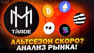 Точки входа: BTC ETH SOL LINK NEAR ADA ZK APT WIF SUI ARB. BTCD