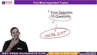 5 Most Important CDS English Topics to Score Maximum in CDS 1 2023 Exam I CDS Exam Preparation