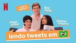 Elenco de Através da Minha Janela: Além-Mar lê tweets BR muy calientes | Netflix Brasil