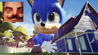 Hello Neighbor - Big Baby Sonic the Hedgehog Act 2 Gameplay Walkthrough