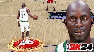 2004 MVP Kevin Garnett Is The BIGGEST DOG In NBA 2K24 Play Now Online