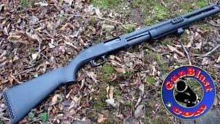 Shooting Mossberg's Model 500 Pump Shotgun with LaserLyte Center Mass Laser - Gunblast.com