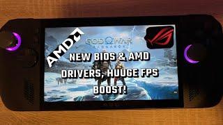 Asus Rog Ally X: God Of War Ragnarok -Reshoot Video (Max FPS+)