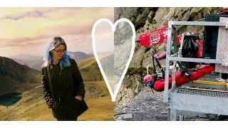 Abenteuer in Wales & Sprung von einem Berg 