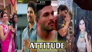 ALINA RAI / ALLU ARJUN Attitude new tiktok video 2019