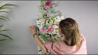 VEROL / Интерьерные наклейки "Цветы" наклейка на стену подарок для интерьера самоклеящаяся пленка