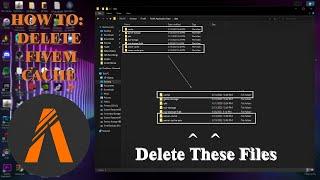 How To: DELETE FIVEM CACHE AND STOP TEXTURE LOSS (2022)