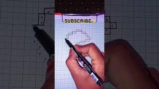 easy handmade pixel art #viralvideo #illusiondesign #3dart #art #3dillusiondrawing #painting