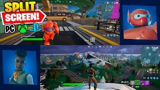 How To SPLIT SCREEN on Fortnite Chapter 6