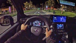 2022 Lexus LX 600 POV Night Drive (3D Audio)(ASMR)