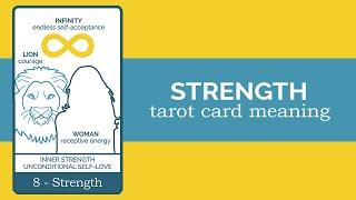 Strength Tarot Card Reading and Meaning