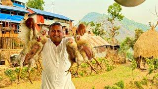 Cooking in Nepal’s Muslim Village | Delicacy of Chicken and Rice | PILAF Cooked in the Village