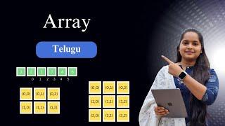 Array in Telugu |  Data Structure Series |Array in java