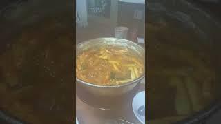 DAKDORITANG/DAKBOKKEUMTANG, KOREAN SPICY BRAISED CHICKEN NOODLE ASMR Cooking #Shorts