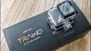 APEMAN TRAWO A100 || Unboxing und Test der 80€ 4K ActionCam || GoPro Niveau?