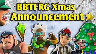 ** BBTFRG Special Announcement - Xmas Games **