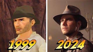 Comparing The Great Circle to Classic Indiana Jones Games