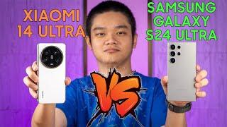 Which is the  KING ? Xiaomi 14 Ultra vs Samsung Galaxy S24 Ultra