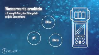 PoolLAB 2.0 Pooltester Photometer: Anleitung zur schnellen, gleichzeitigen Messung von 3 Parametern