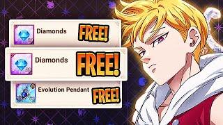 New COUPON CODES Free Rewards 80 Gems & 100 SSR Pendants! | Seven Deadly Sins: Grand Cross