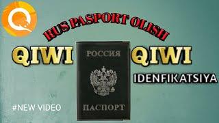 RUS PASPORT OLISH QIWI KOSHOLOK UCHUN @Azizbek_Vlogs