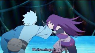 Mitzuki vs Sumire | Boruto los detiene