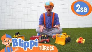 Blippi Kapalı Oyun Parkını Ziyaret Ediyor | BLIPPI | Çocuk Çizgi Filmleri | Moonbug Kids Türkçe