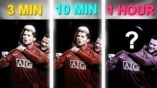 3 Minute VS 10 Minute VS 1 Hour Football Edit