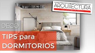 Cómo Ambientar tu Dormitorio! - Decoración de Interiores - Arquitectura en Primer Plano.