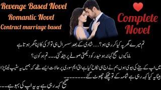 Revenge Based Novel||Contract marriage based novel 2025