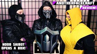 Noob Saibot Opens A box! Noob Classic Mortal Kombat 11 Mask by ANOTHERFACECRAFT | MK11 PARODY!