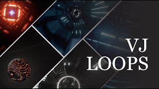 Looping concert visuals(VJ Loops)-Made in blender