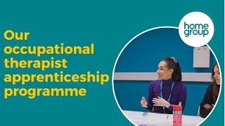 Our occupational therapist apprenticeship programme