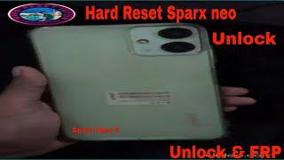 How To Unlock Sparx Neo 5 Hard Reset Sparx Factory Reset Mobile 2023 Models #videos