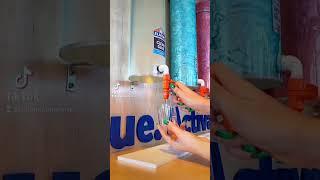 Making Slime at the Elmers Slime Station #fidgets #slime #shorts