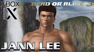 Dead Or Alive 3 (Xbox Series X) Jann Lee Gameplay [Very Hard] - Story & Ending [4K 60FPS]